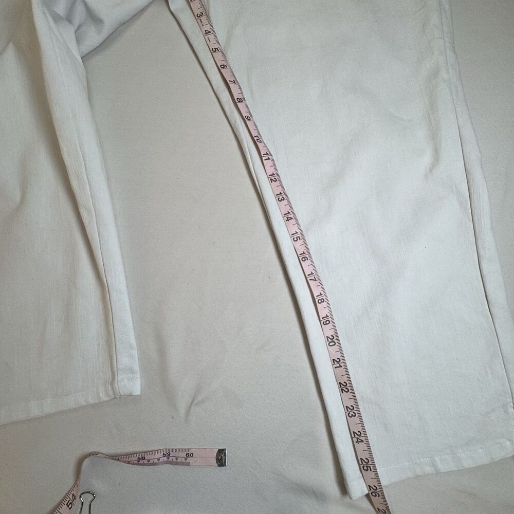 Ruby Rd. White Straight Leg Pants - Picture 5 of 7